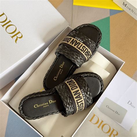 dior dway replica|christian dior dway slides price.